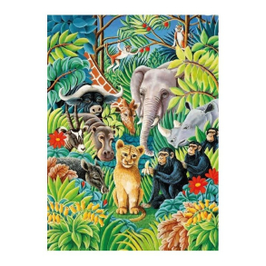 Museums & Galleries dobbeltkort, Jungle Party