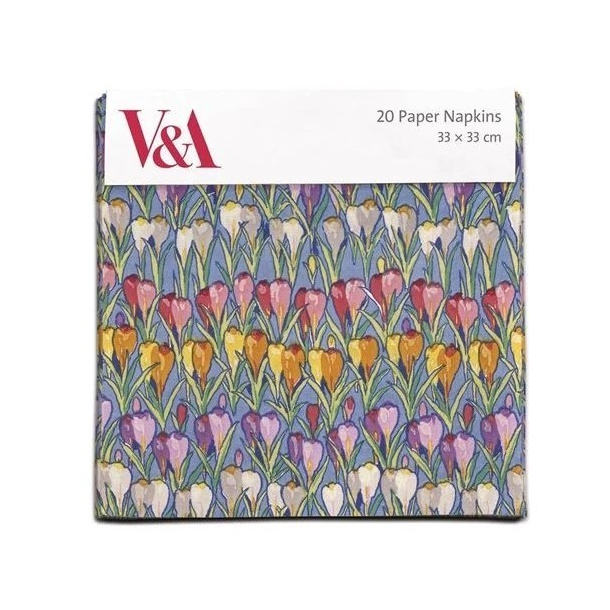 Museums &amp; Galleries, Servietter 33x33cm, 3 lags, Tulips