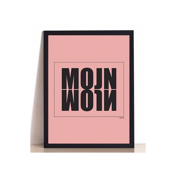 MutMut plakat 50 x 70 cm - MOJN MOJN