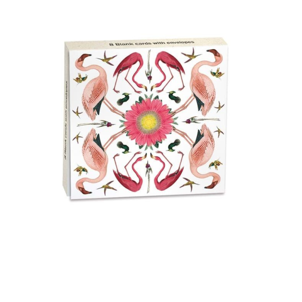 Natural History Museum kortmappe m. 8 kort, Flamingo