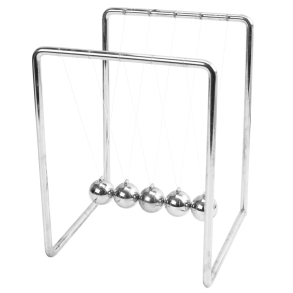 Newton's vugge, 13,5 cm