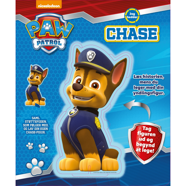 Nickelodeon Paw Patrol Chase - Figur og historie