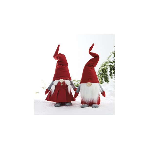 Nissegnom, rdt tj - 46 cm, mand eller kone