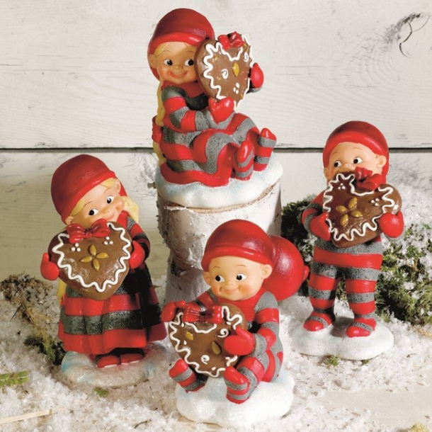 Nissepige med honninghjerte