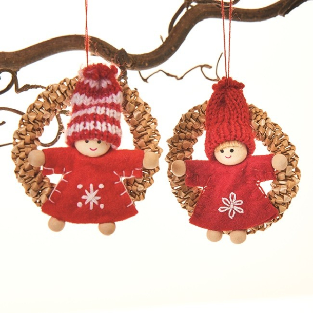 Nisser p krans, 6 cm