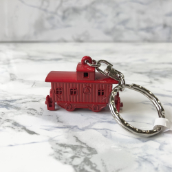 Nglering med rd sporvogn, metal