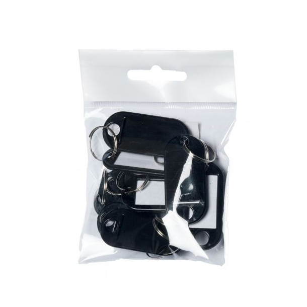 Nglering med skilt, sort