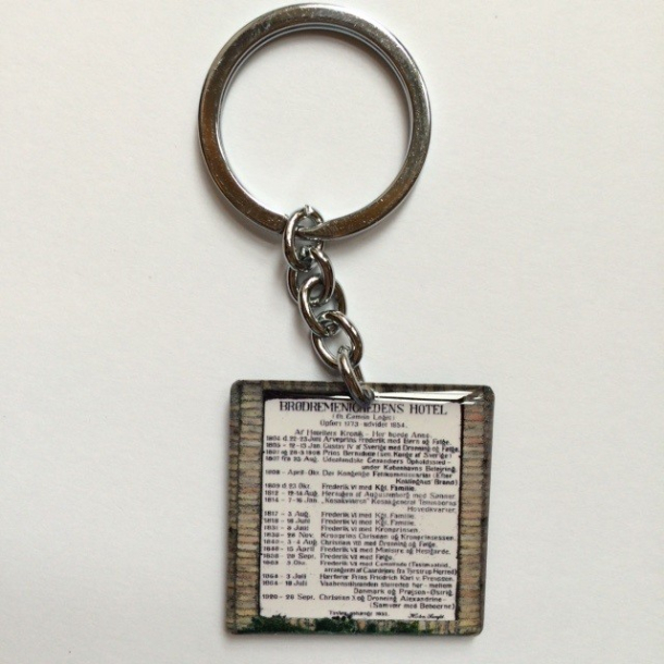 Nglering - Tavle v/ Brdremenighedens Hotel