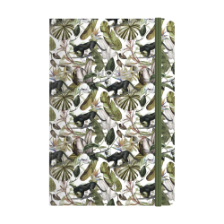 Notebook Deluxe A5, panther