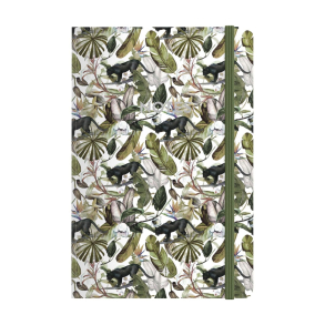 Notebook Deluxe A5, panther