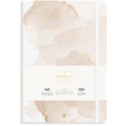 Notebook Deluxe B5, beige marmor