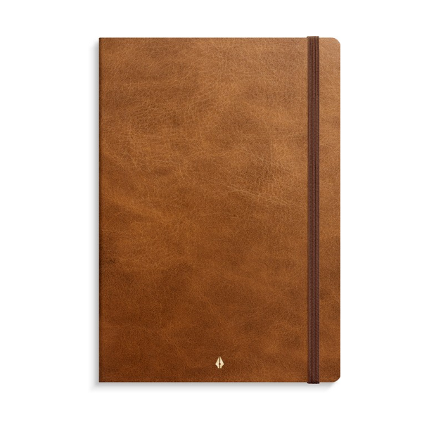 Notebook Deluxe B5, brown