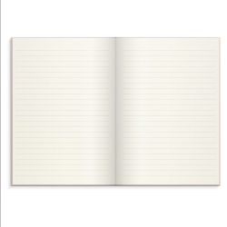 Notebook Textile pink lined A5