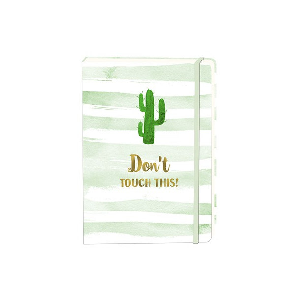 Notesbog, A5, Don't touch