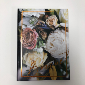 Notesbog A5, linieret, Buket