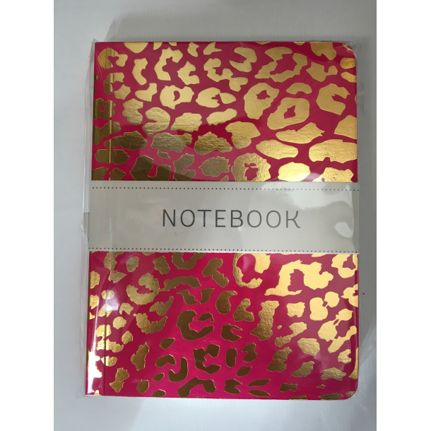 Notesbog Gold - Leopard A6