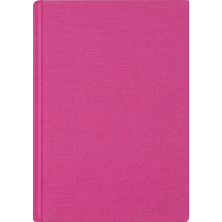 Notesbog linen, A5, pink