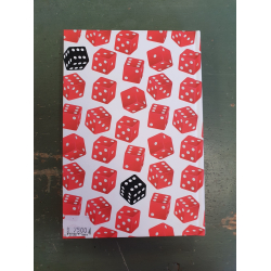 Notesbog, linieret, terninger