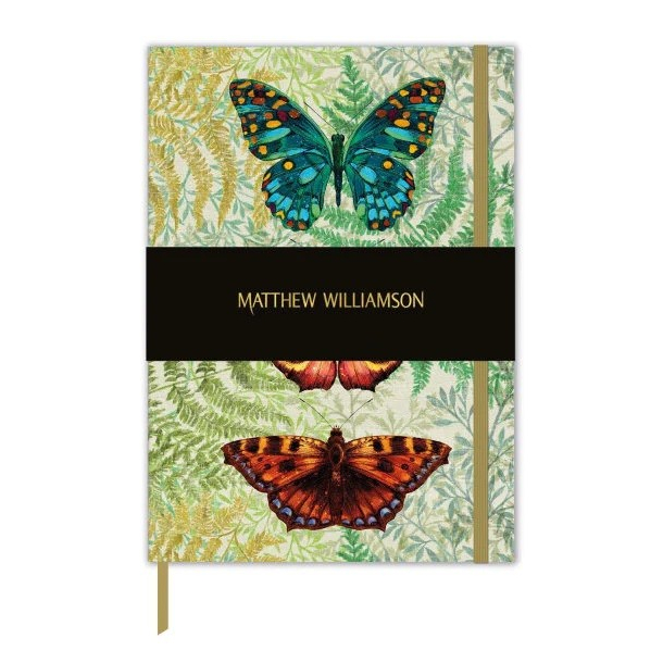 Notesbog, Matthew Williamson, Butterfly Ferns, A5