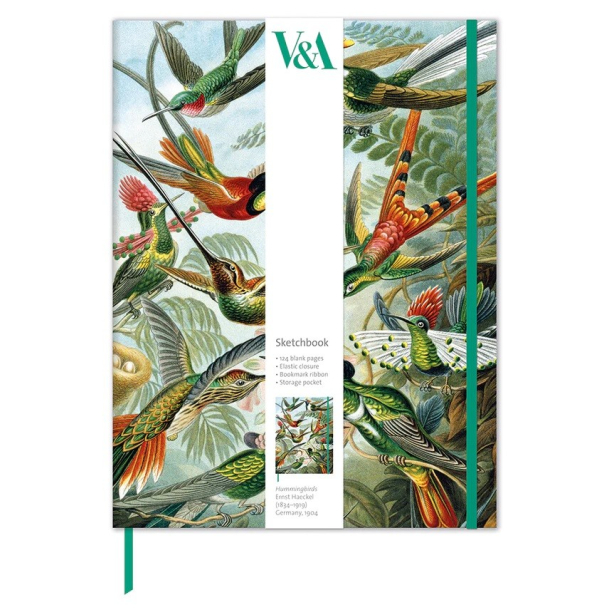 Notesbog, Sketchbook, V&A, Hummingbird