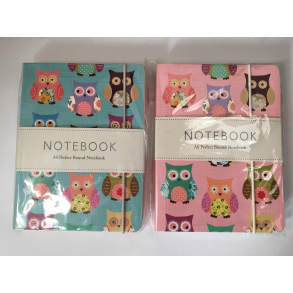 Notesbog ugle A6