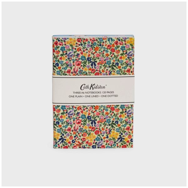 Notesbger, Cath Kidston, St med 3 stk.