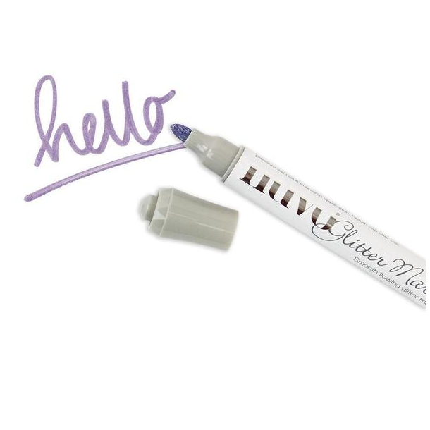 NUVO &ldquo;GLITTER MARKER &ndash; Wild Lavender
