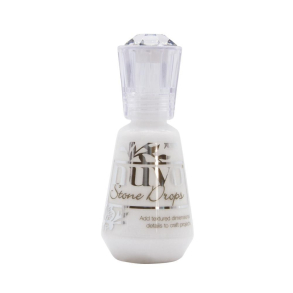 Nuvo stone drops, Chalk White