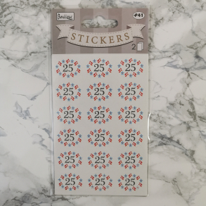 Oblater 25 blomster, 36 stk