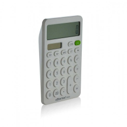 Office Box bordregner, lommeregner 12 cifre, hvid