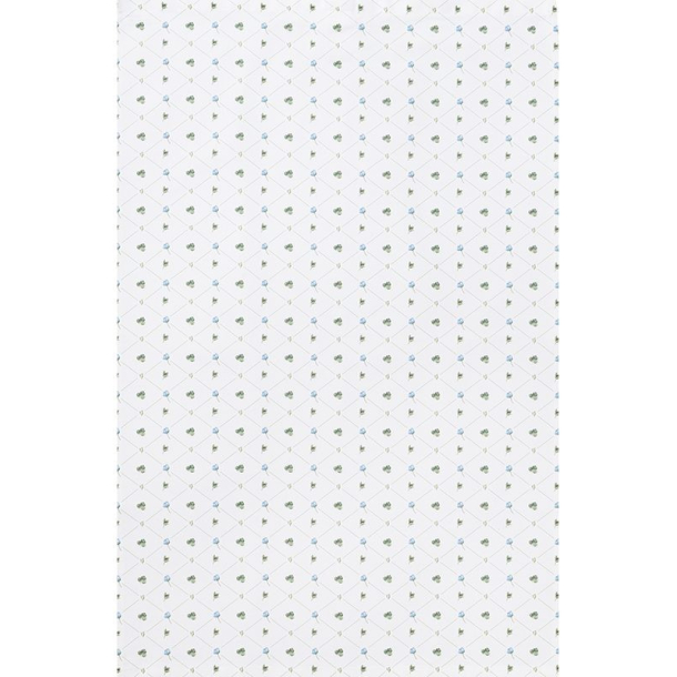 kologisk viskestykke - Bl anemone mnster