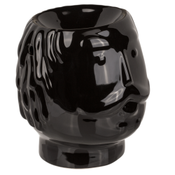 Oliebrnder, ansigt, sort