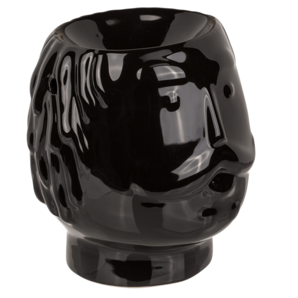 Oliebrnder, ansigt, sort