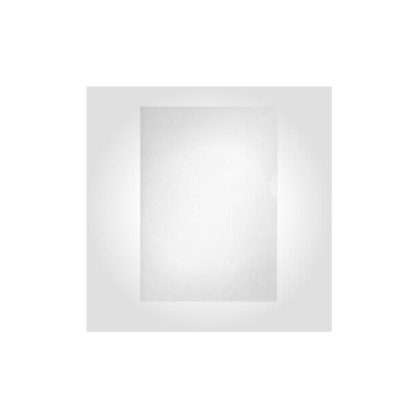 Omslag 55my PP prget A4, 100 stk.