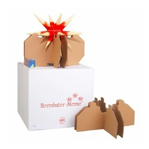 Opbevaringsske til 40cm papir og plast stjerner