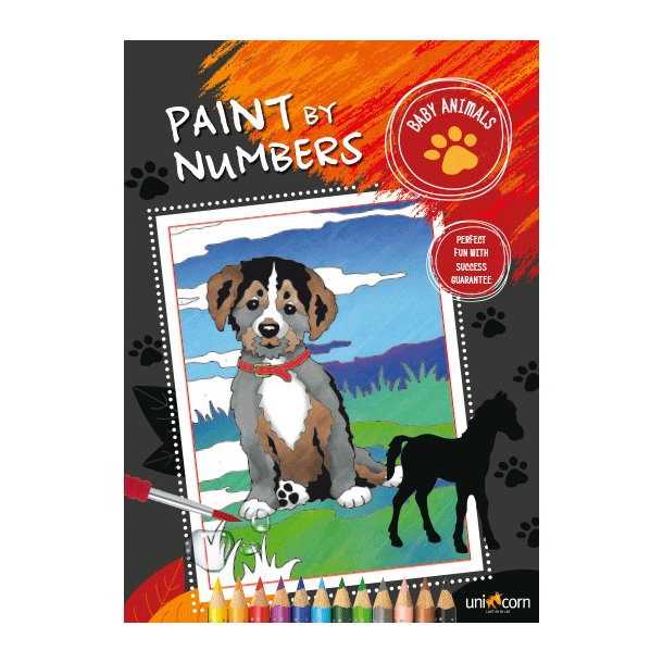 Paint by numbers, dyreunger