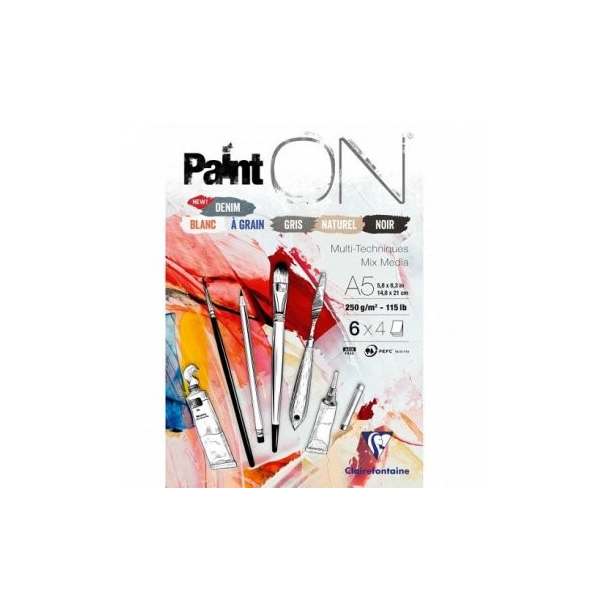 Paint On Mixed media tegnepapir A5