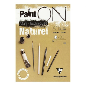 Paint On Multi -Techniques Naturel tegnepapir A3