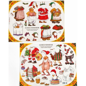 Pkldningsdukker, Almue-Nissemor og far