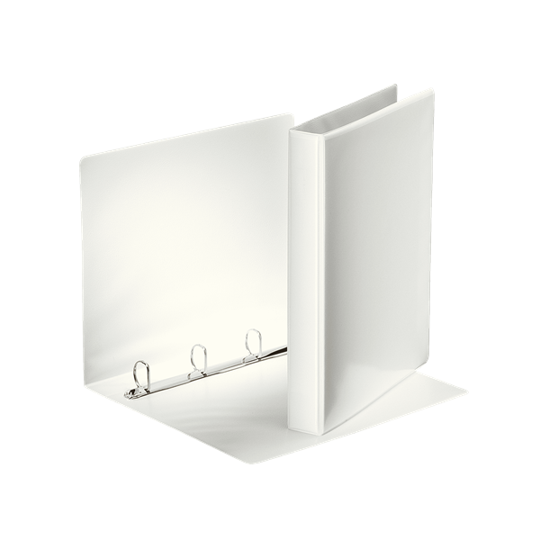 Panoramabind Esselte FSC A4, 4 DR/25 mm, Hvid