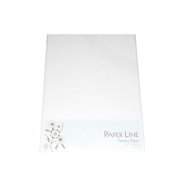 Paper Line, karton, 180 g, hvid