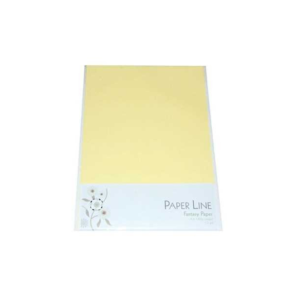 Paper Line, karton, 180 g, lysegul