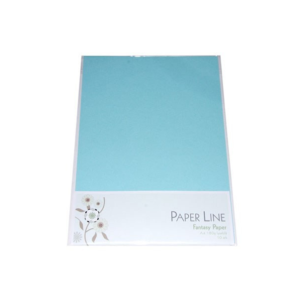 Paper line karton A4, 180g, Lysebl