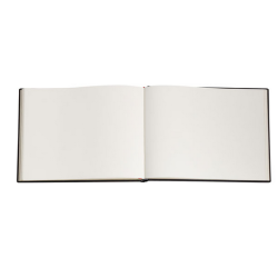 Paperblanks, Gstebog, Old Leather Collection, Inkblot, 144 sider, blank, 120g, hardcover