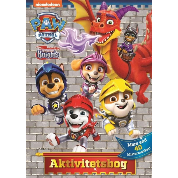 Paw Patrol aktivitetsbog - Rescue Knights