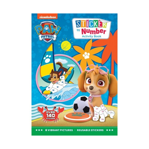 PAW PATROL Stickersbog