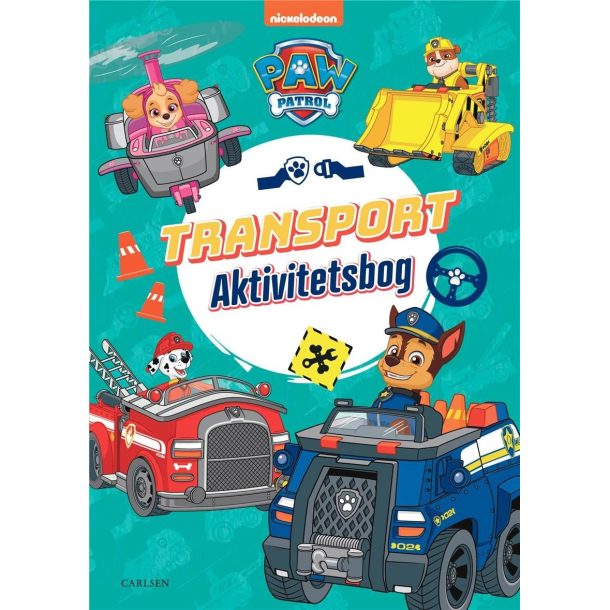 Paw Patrol - transport aktivitetsbog