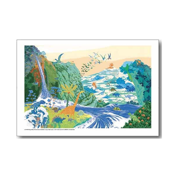 Peggy Nille plakat - Dinosaurer