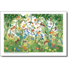 Peggy Nille plakat - Kattedyr i junglen