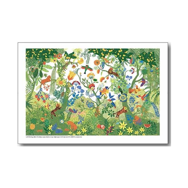 Peggy Nille plakat - Kattedyr i junglen